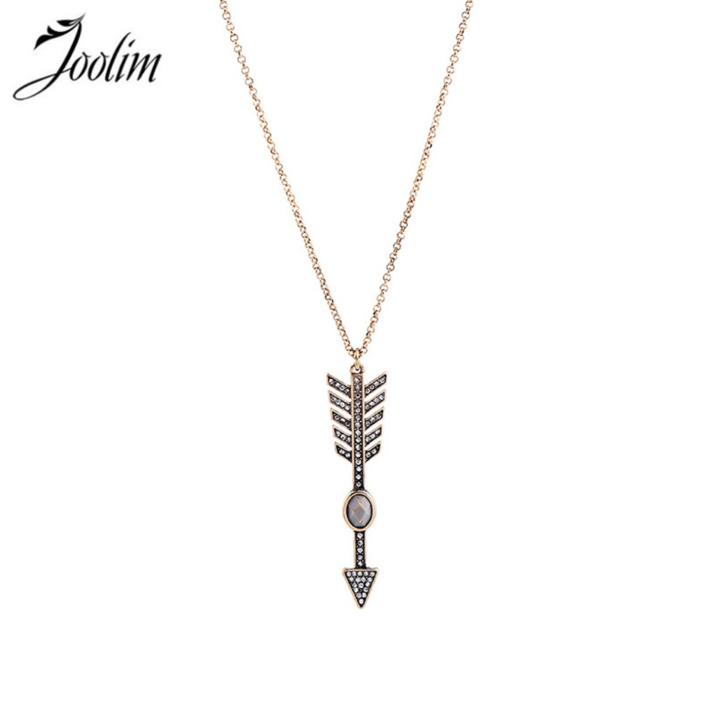 Bohemian arrow necklace
